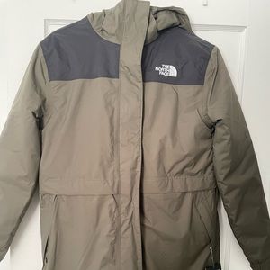 North face coat + jacket